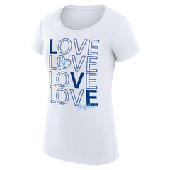 Kansas City Royals G-III 4Her by Carl Banks Women's Super-Slim Fit Lightweight Love Graphic Team T-Shirt - MLB T-shirts