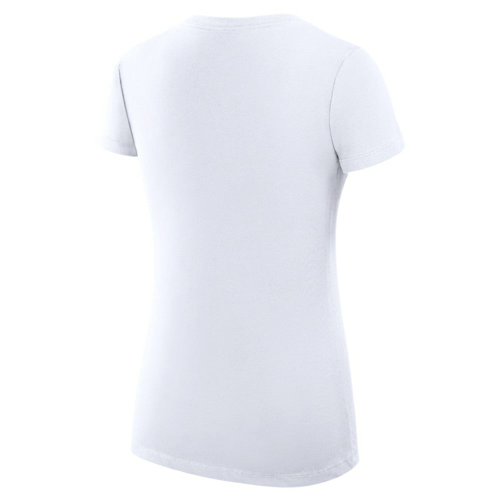 Atlanta Braves G-III 4Her by Carl Banks Women's Super-Slim Fit Lightweight Love Graphic Team V-Neck T-Shirt - MLB T-shirts