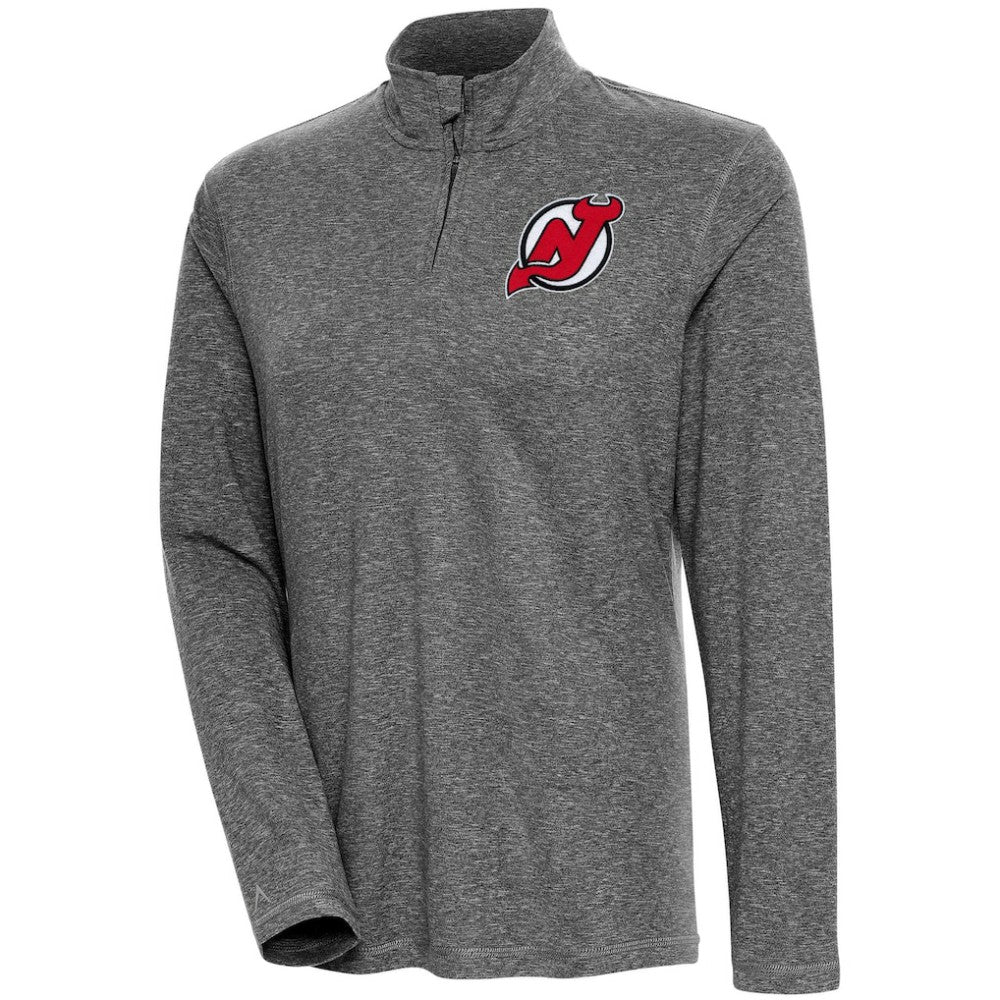 New Jersey Devils Antigua Women's Confront Quarter-Zip Pullover Top -  NHL Jerseys