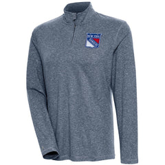 New York Rangers Antigua Women's Confront Quarter-Zip Pullover Top -  NHL Pullover