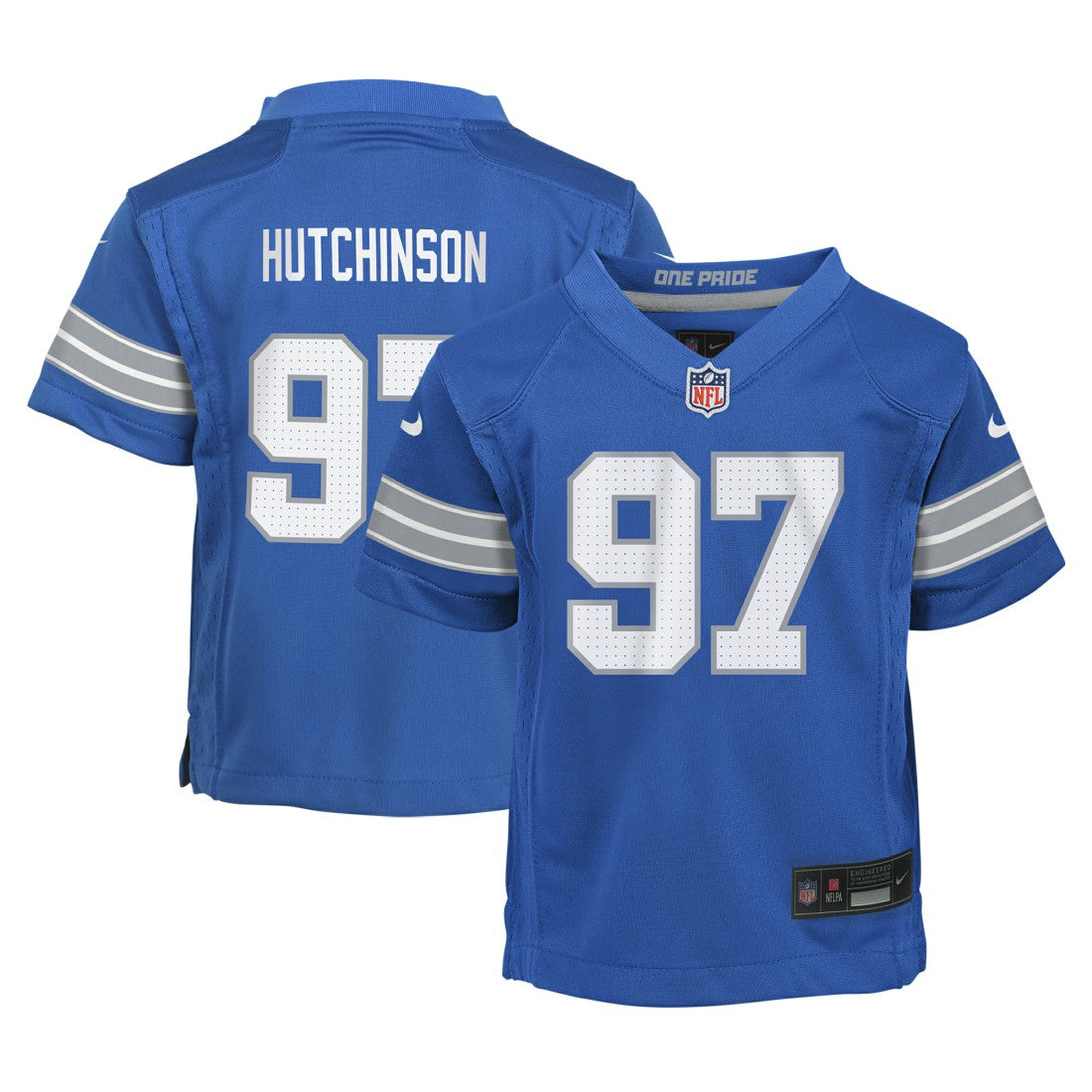 Detroit Lions Aidan Hutchinson  Preschool Player Game Jersey | NFL Near me