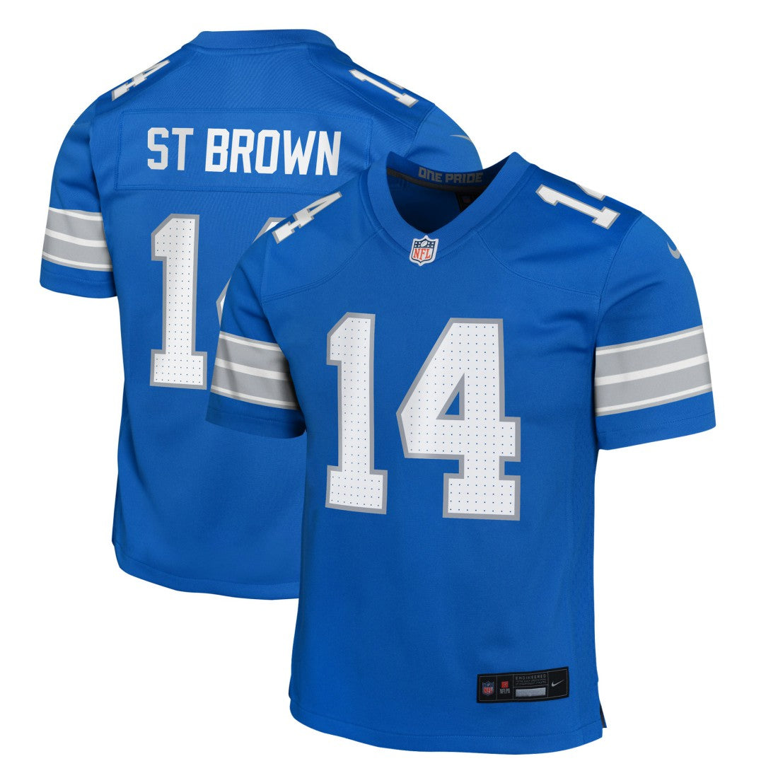 Detroit Lions Amon-Ra St. Brown  Youth Game Jersey | NFL Near me