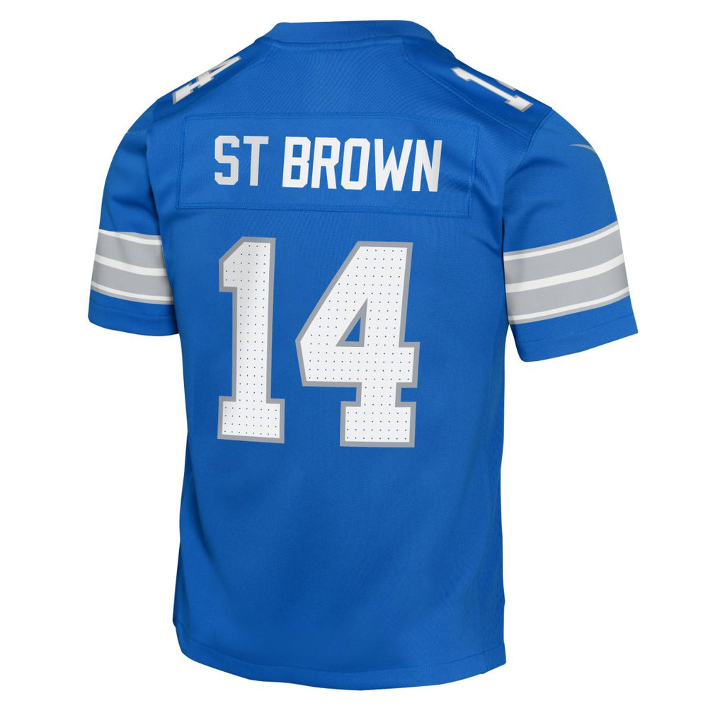 Detroit Lions Amon-Ra St. Brown  Youth Game Jersey | NFL Near me