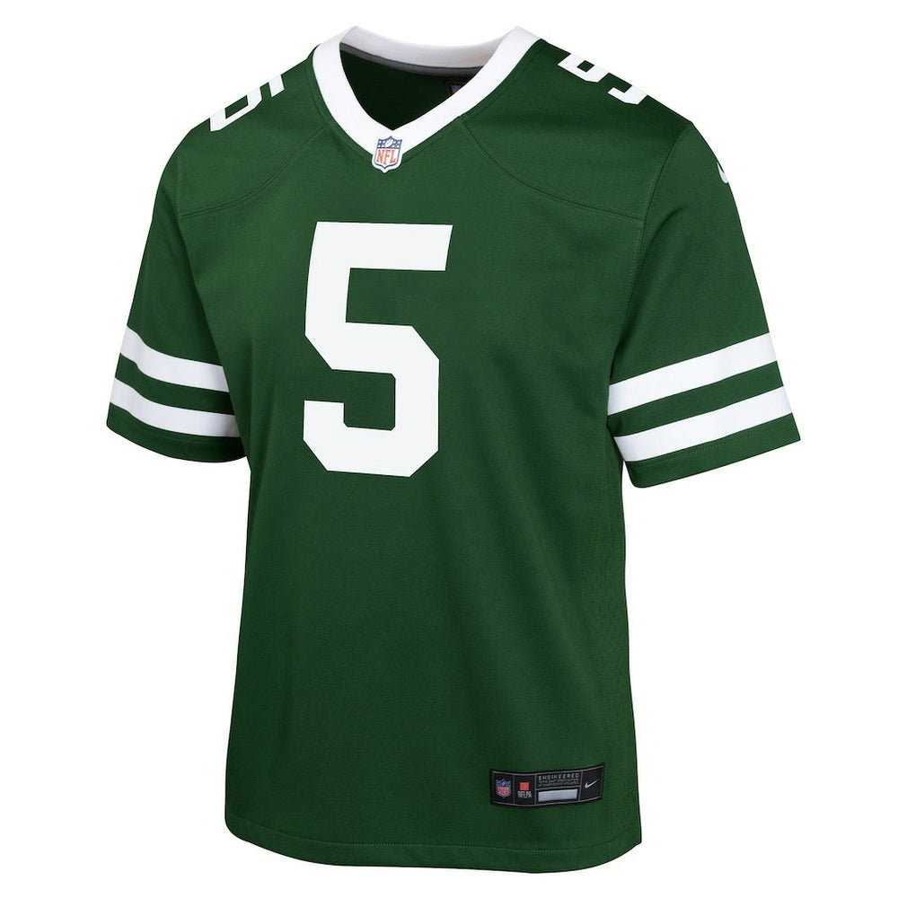 New York Jets Garrett Wilson  Youth Game Jersey | NFL Online