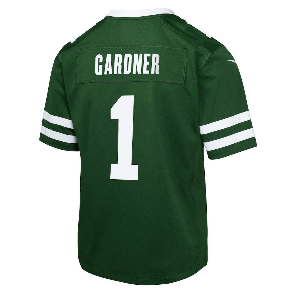 New York Jets Ahmad Sauce Gardner  Youth Game Jersey | NFL On sale