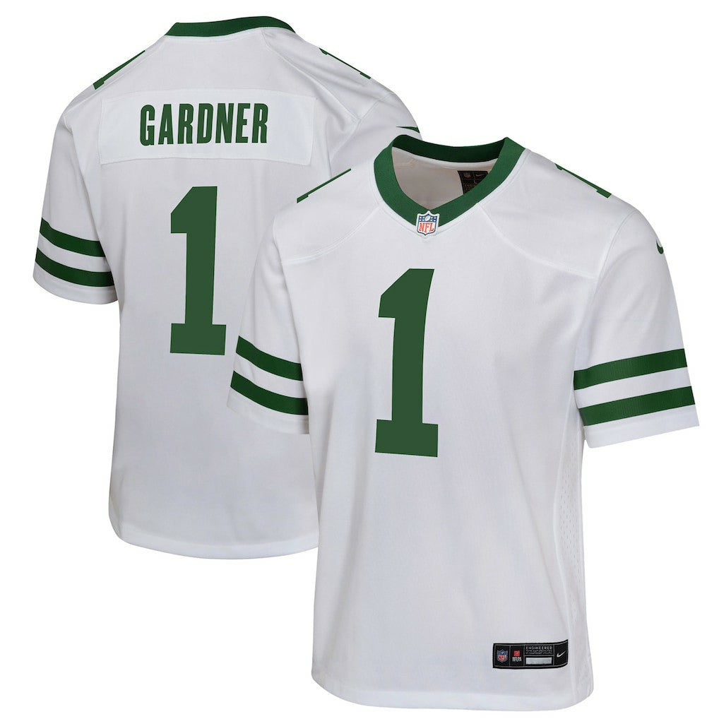 New York Jets Ahmad Sauce Gardner  Youth Game Jersey | NFL Near me