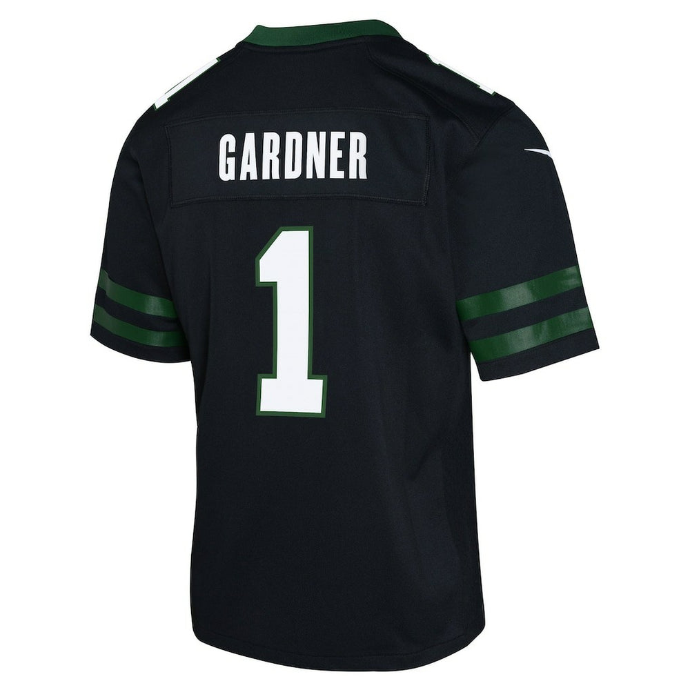 New York Jets Ahmad Sauce Gardner  Youth Game Jersey | NFL Outlet