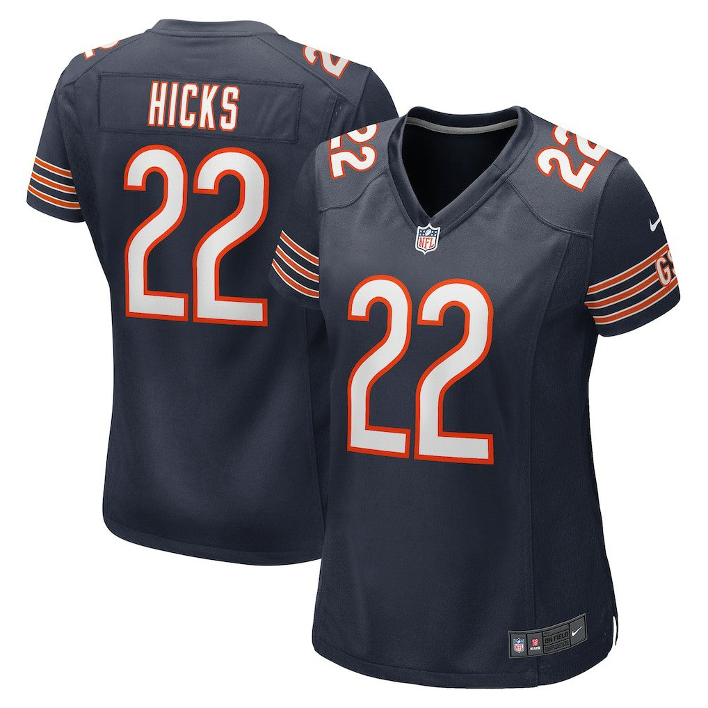 Chicago Bears Elijah Hicks  Women's Team Game Jersey | NFL New