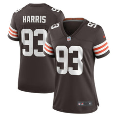Cleveland Browns Shelby Harris  Women's Team Game Jersey | NFL Hot
