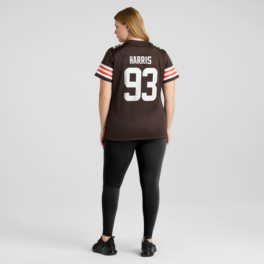 Cleveland Browns Shelby Harris  Women's Team Game Jersey | NFL Hot