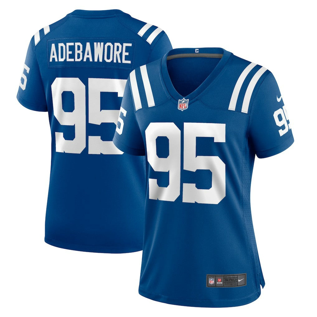 Indianapolis Colts Adetomiwa Adebawore  Women's Team Game Jersey | NFL Discount