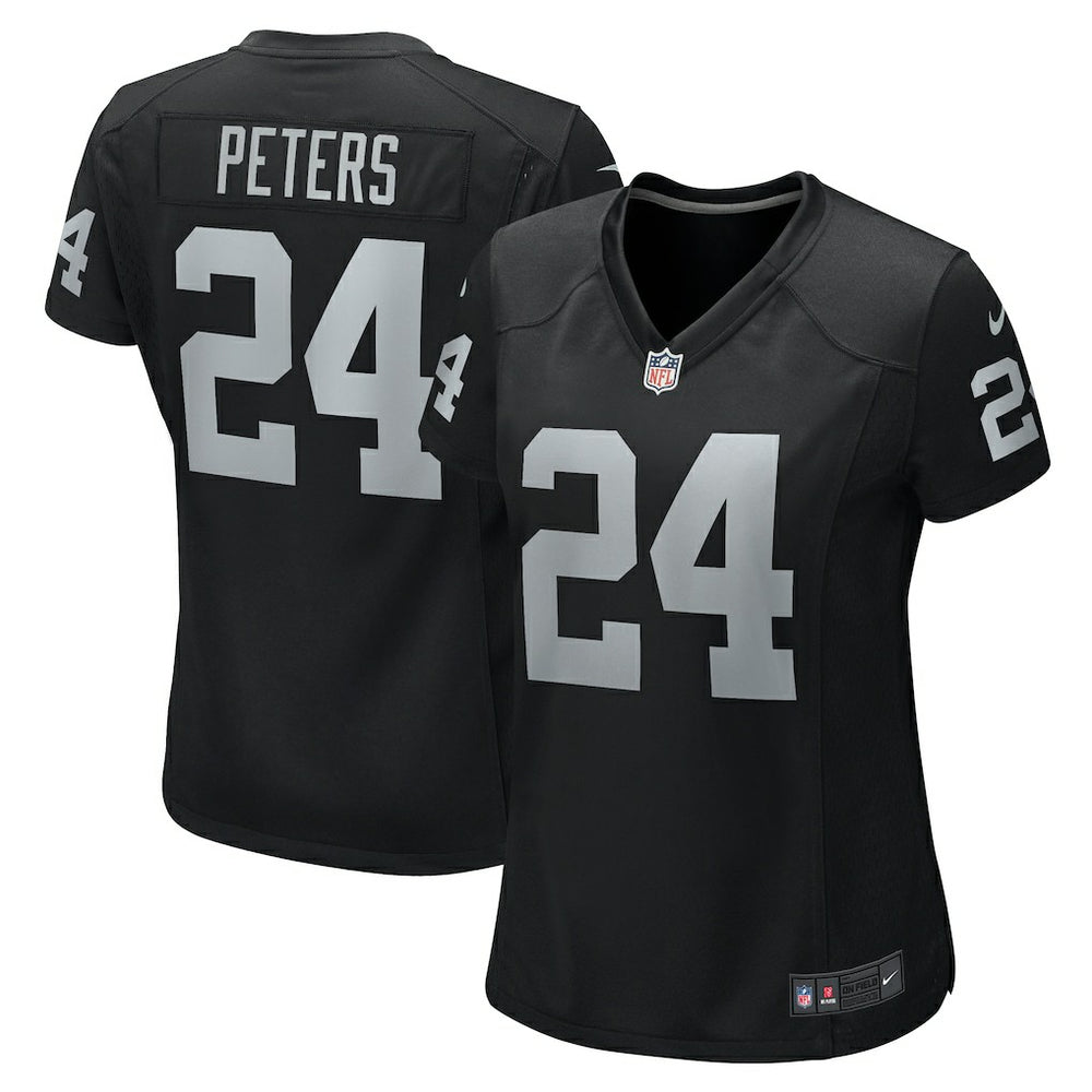 Las Vegas Raiders Marcus Peters  Women's Team Game Jersey | NFL Online