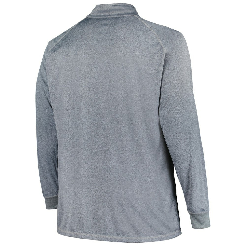 San Diego Padres Profile Big & Tall Raglan Quarter-Zip Top - MLB Tops