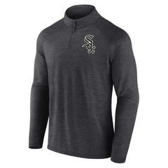 Chicago White Sox Profile Big & Tall Raglan Quarter-Zip Top - MLB Tops