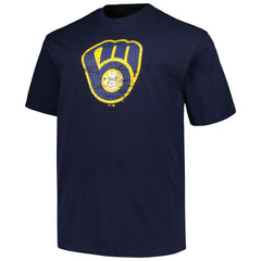 Milwaukee Brewers Profile Big & Tall Primary Logo T-Shirt - MLB T-shirts