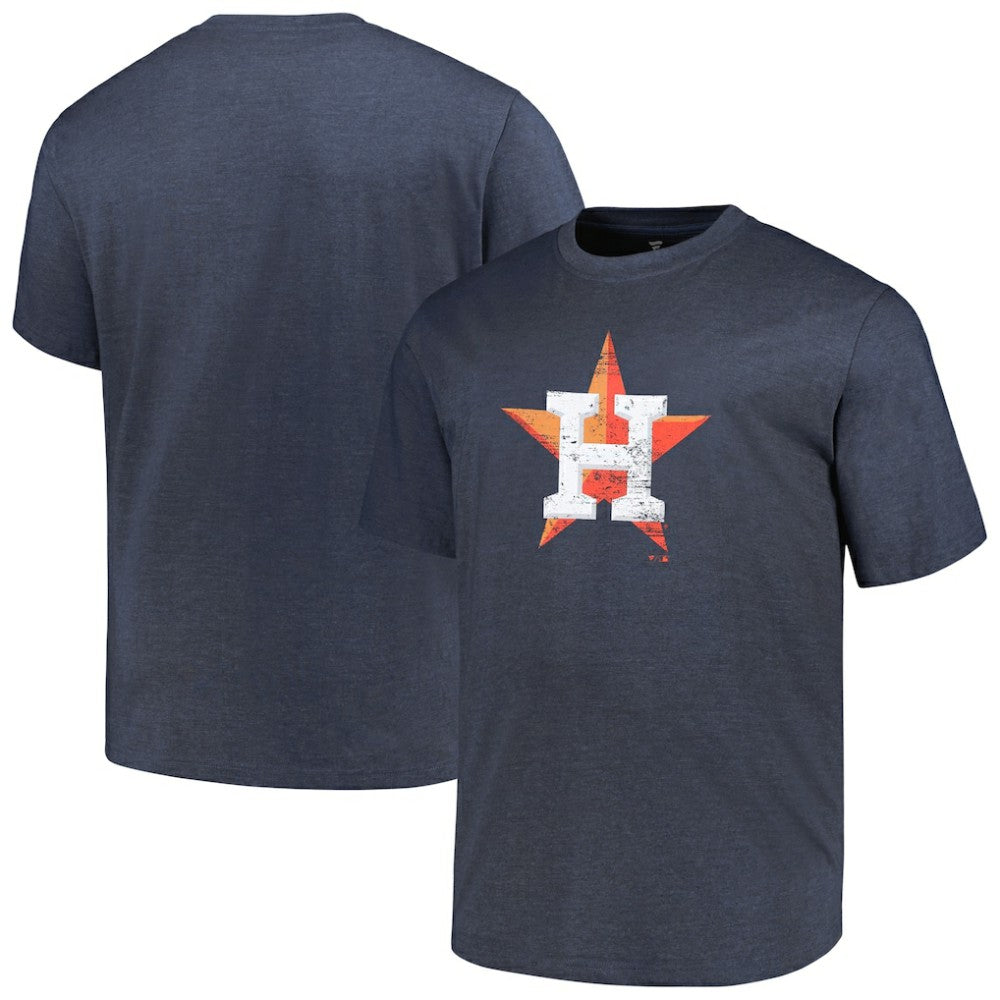 Houston Astros Profile Big & Tall Weathered Logo T-Shirt - MLB T-shirts