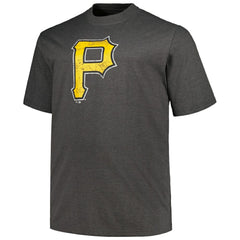 Pittsburgh Pirates Profile Big & Tall Weathered Logo T-Shirt - MLB T-shirts