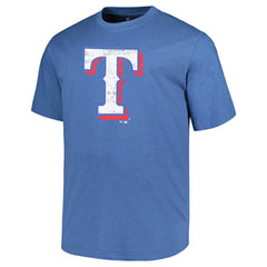 Texas Rangers Profile Big & Tall Weathered Logo T-Shirt - MLB T-shirts