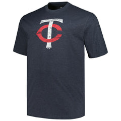 Minnesota Twins Profile Big & Tall Weathered Logo T-Shirt - MLB T-shirts