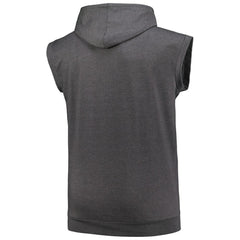 Houston Astros Profile Big & Tall Muscle Sleeveless Pullover Hoodie - MLB Hoodies
