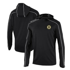 Boston Bruins Columbia Omni-Wick Shotgun Long Sleeve Hoodie T-Shirt -  NHL T-shirts
