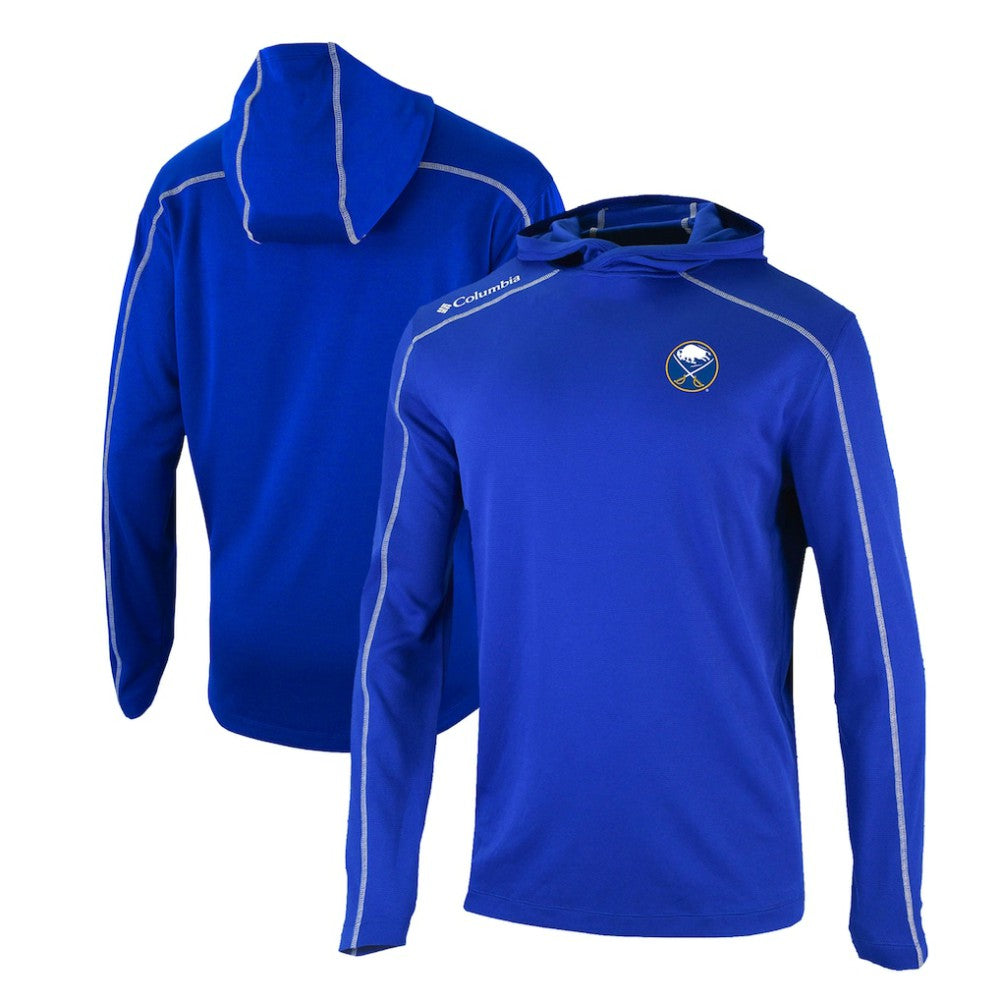 Buffalo Sabres Columbia Omni-Wick Shotgun Long Sleeve Hoodie T-Shirt -  NHL T-shirts