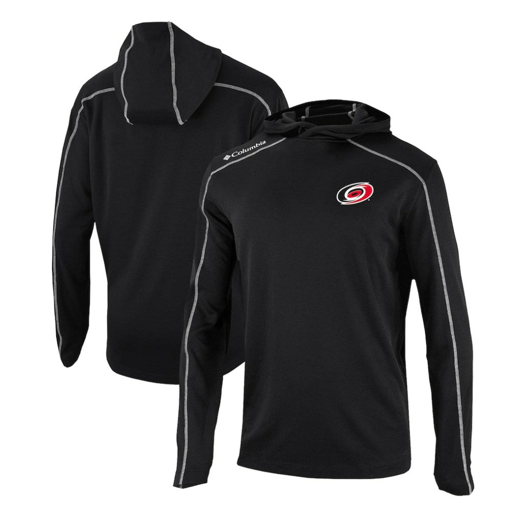 Carolina Hurricanes Columbia Omni-Wick Shotgun Long Sleeve Hoodie T-Shirt -  NHL T-shirts