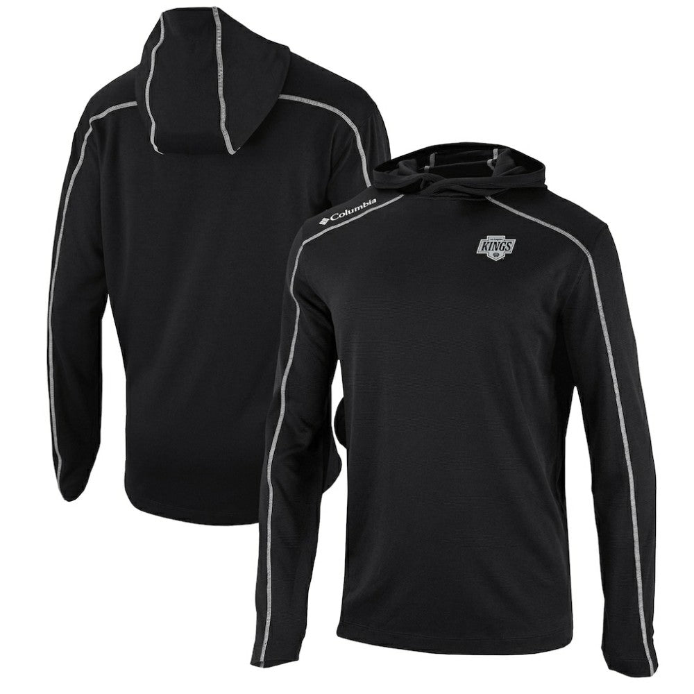 Los Angeles Kings Columbia Omni-Wick Shotgun Long Sleeve Hoodie T-Shirt -  NHL T-shirts