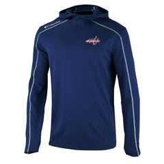Washington Capitals Columbia Omni-Wick Shotgun Long Sleeve Hoodie T-Shirt -  NHL T-shirts