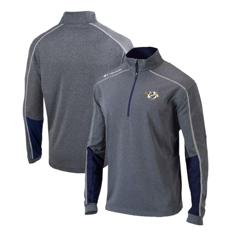 Nashville Predators Columbia Omni-Wick Shotgun 2.0 Quarter-Zip Pullover Top -  NHL Pullover