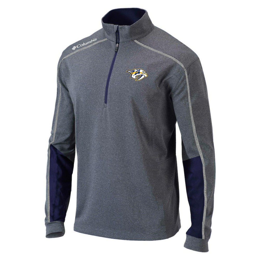 Nashville Predators Columbia Omni-Wick Shotgun 2.0 Quarter-Zip Pullover Top -  NHL Pullover