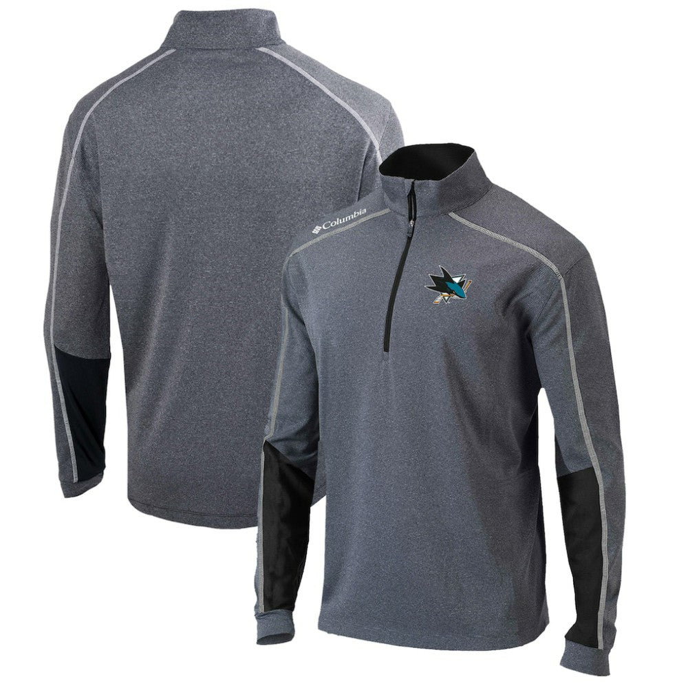 San Jose Sharks Columbia Omni-Wick Shotgun 2.0 Quarter-Zip Pullover Top -  NHL Pullover