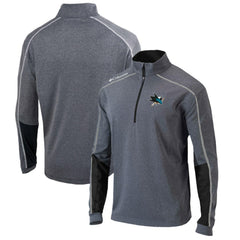 San Jose Sharks Columbia Omni-Wick Shotgun 2.0 Quarter-Zip Pullover Top -  NHL Pullover