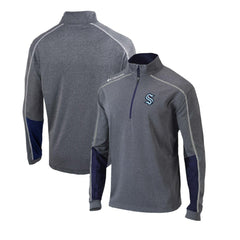 Seattle Kraken Columbia Omni-Wick Shotgun 2.0 Quarter-Zip Pullover Top -  NHL Pullover