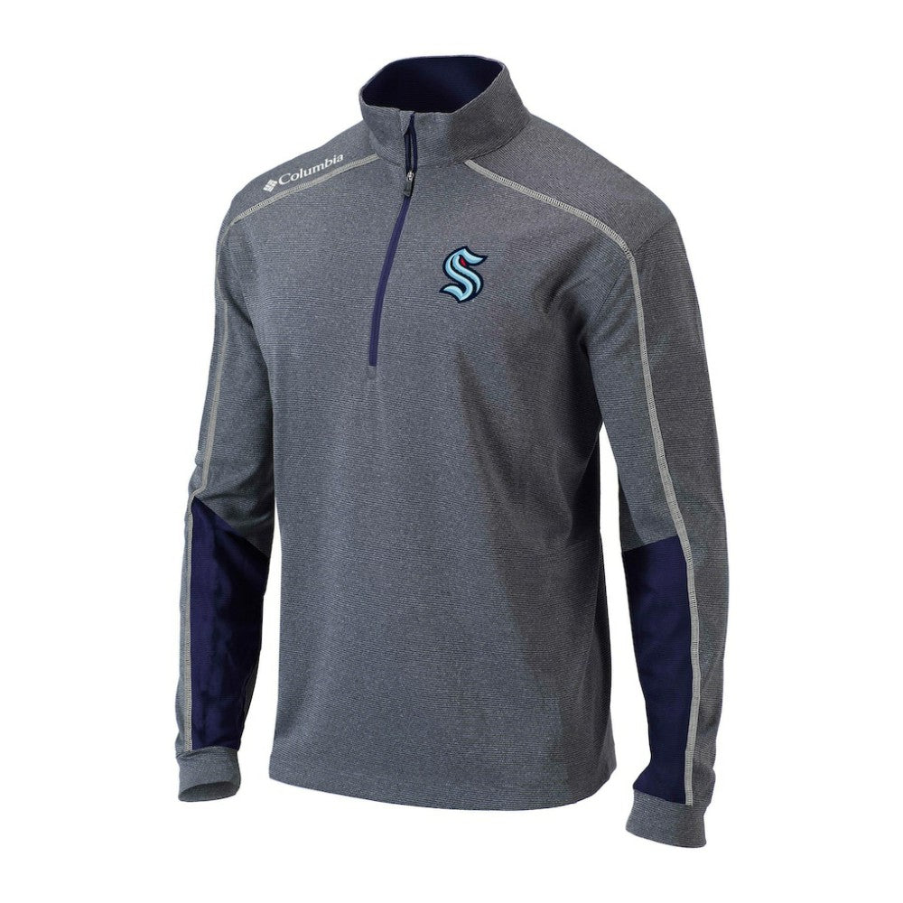 Seattle Kraken Columbia Omni-Wick Shotgun 2.0 Quarter-Zip Pullover Top -  NHL Pullover
