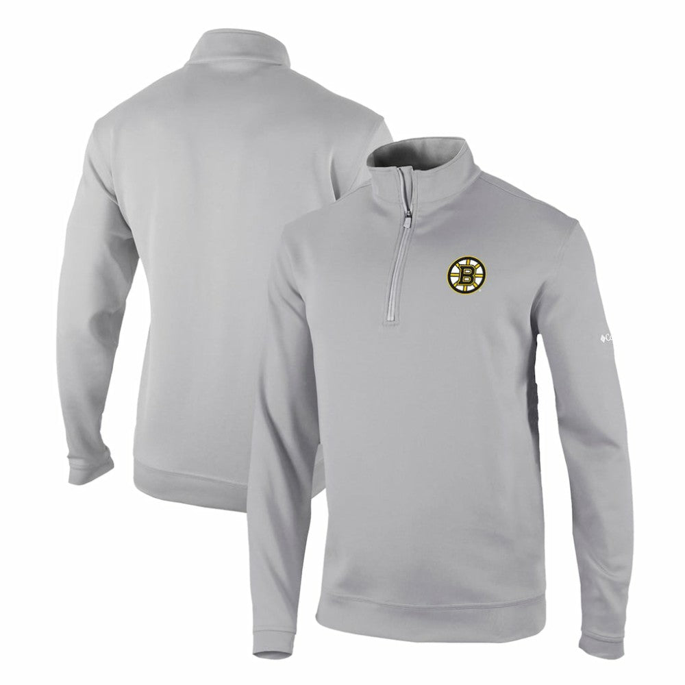 Boston Bruins Columbia Omni-Wick Wickhams Hills Half-Zip Pullover Top -  NHL Pullover