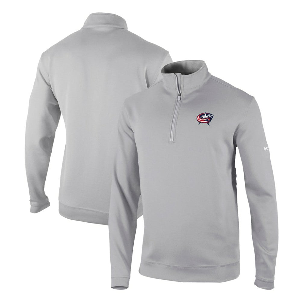 Columbus Blue Jackets Columbia Omni-Wick Wickhams Hills Half-Zip Pullover Top -  NHL Pullover