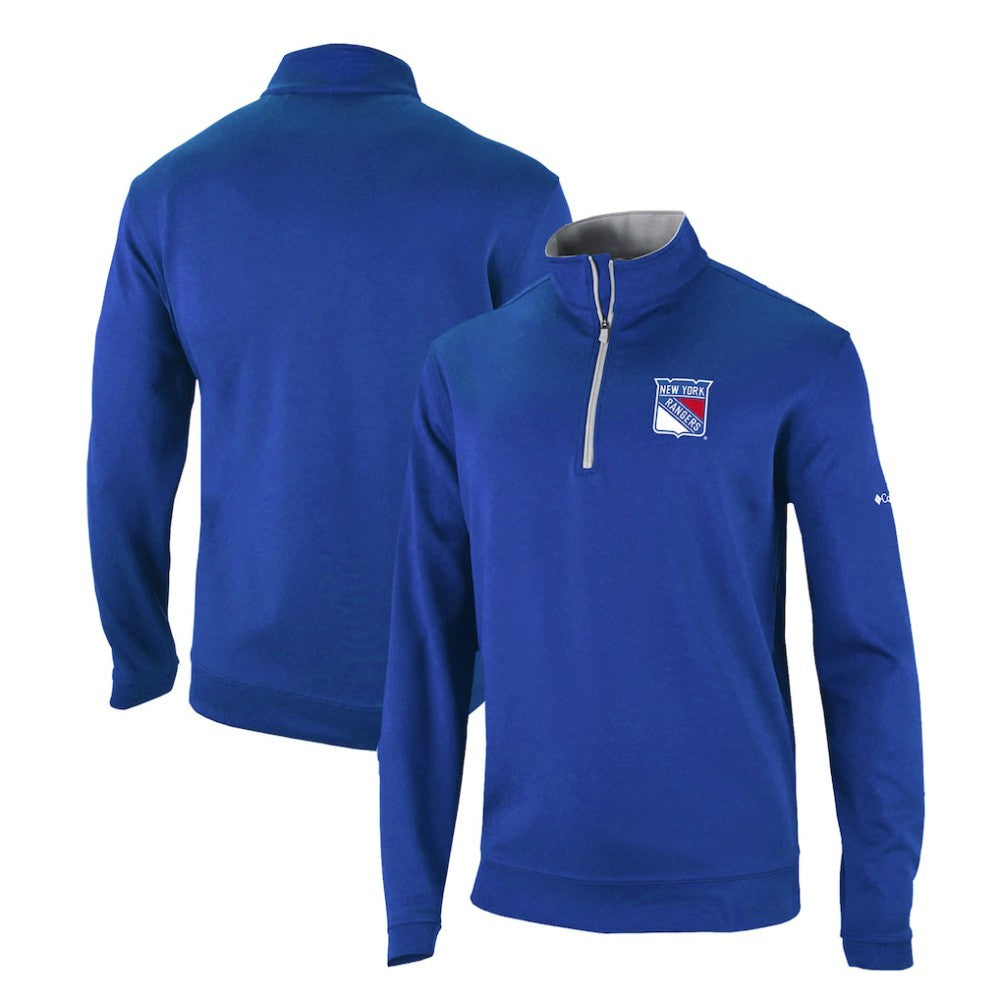 New York Rangers Columbia Omni-Wick Wickhams Hills Half-Zip Pullover Top -  NHL Pullover