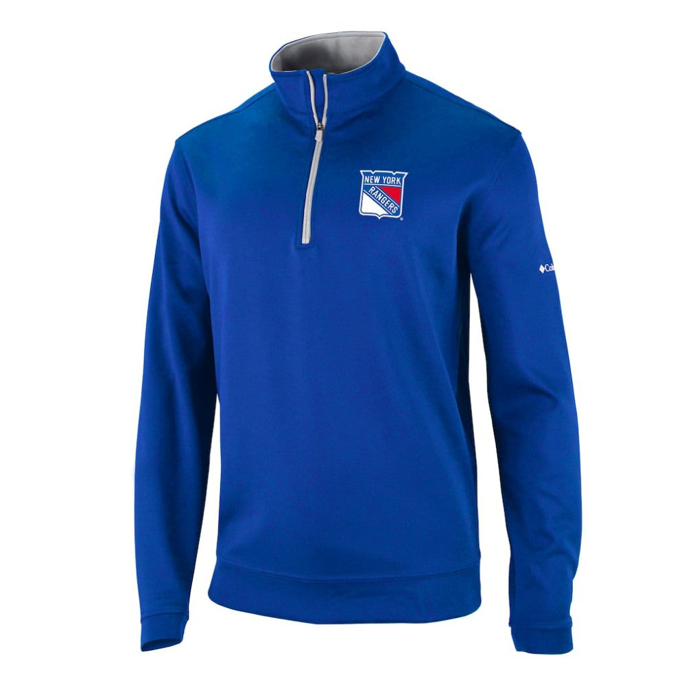 New York Rangers Columbia Omni-Wick Wickhams Hills Half-Zip Pullover Top -  NHL Pullover