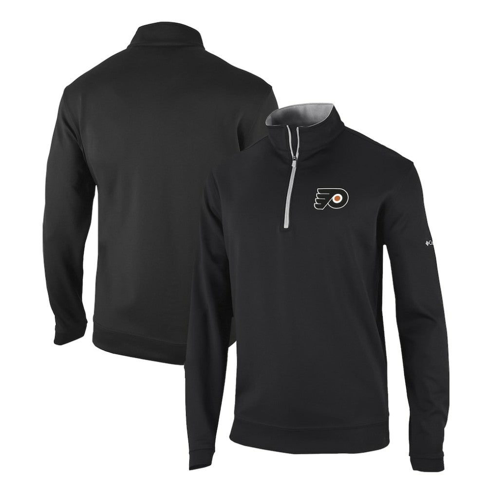 Philadelphia Flyers Columbia Omni-Wick Wickhams Hills Half-Zip Pullover Top -  NHL Pullover