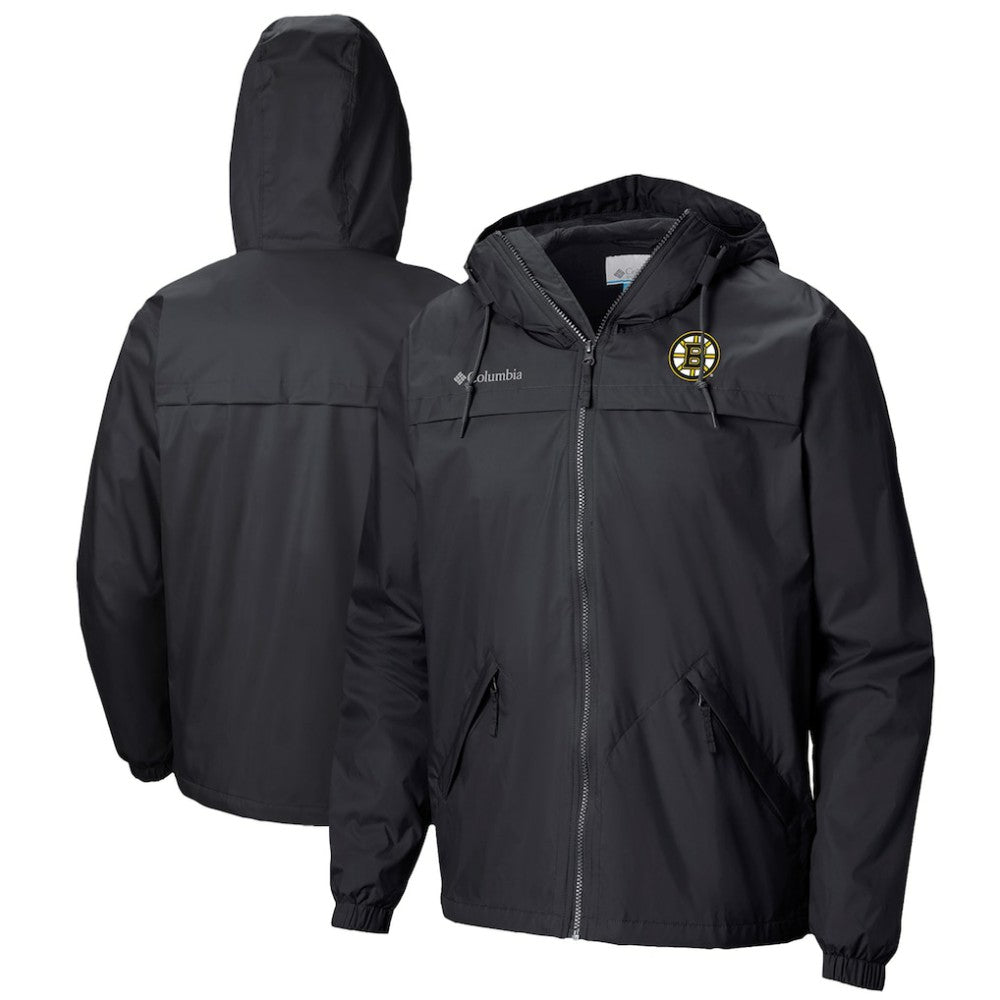 Boston Bruins Columbia Oroville Creek Lightweight Full-Zip Windbreaker Jacket -  NHL Jackets