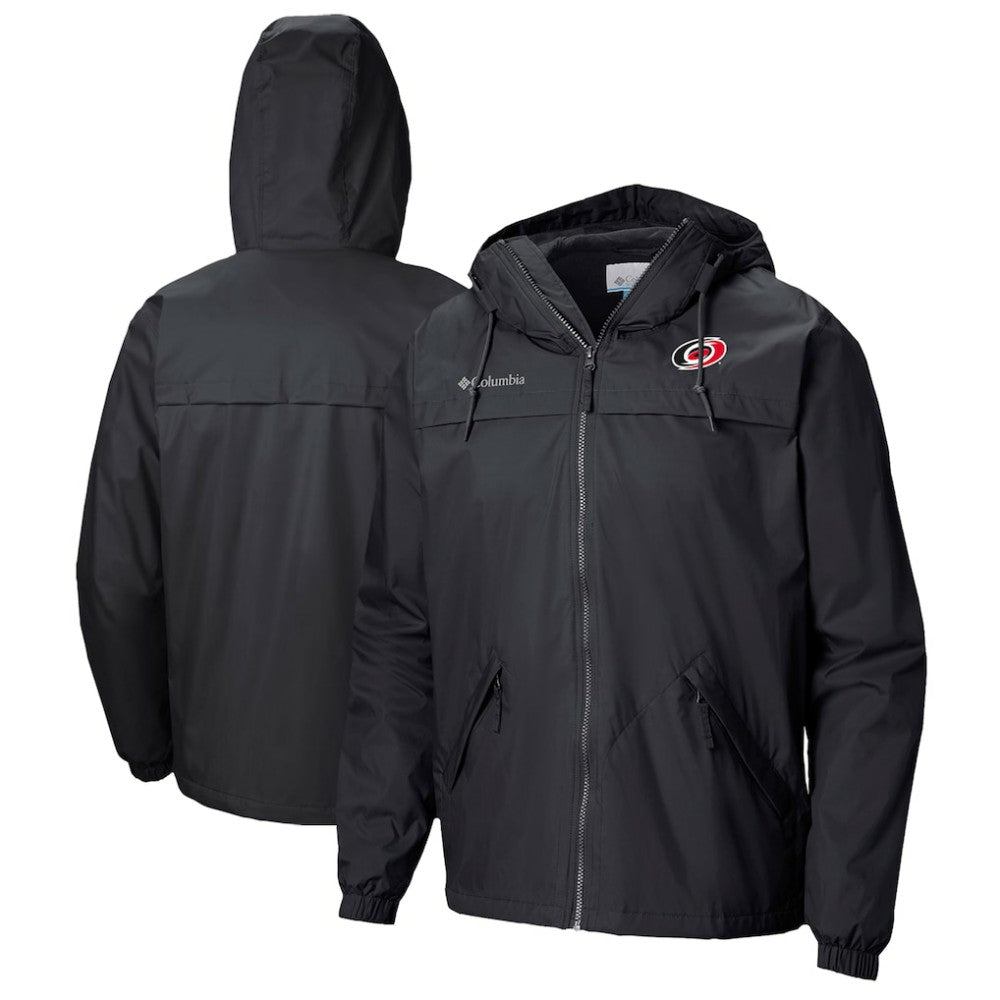 Carolina Hurricanes Columbia Oroville Creek Lightweight Full-Zip Windbreaker Jacket -  NHL Jackets