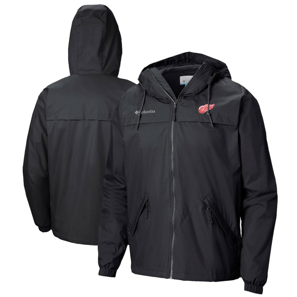 Detroit Red Wings Columbia Oroville Creek Lightweight Full-Zip Windbreaker Jacket -  NHL Jackets