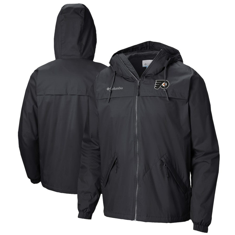 Philadelphia Flyers Columbia Oroville Creek Lightweight Full-Zip Windbreaker Jacket -  NHL Jackets