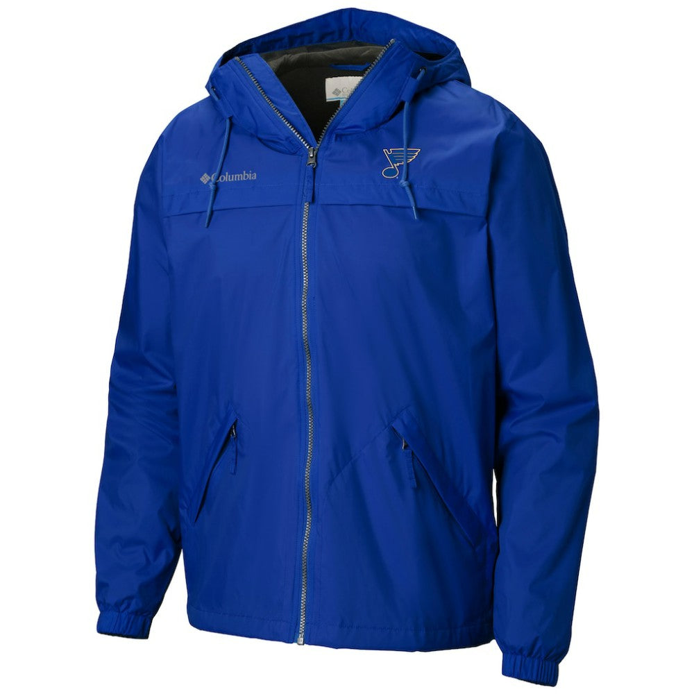 St. Louis Blues Columbia Oroville Creek Lightweight Full-Zip Windbreaker Jacket -  NHL Jackets