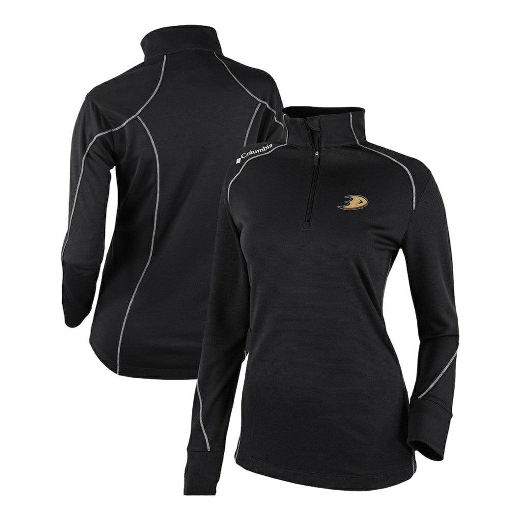 Anaheim Ducks Columbia Women's Omni-Wick Shotgun 2.0 Quarter-Zip Pullover Top -  NHL Pullover