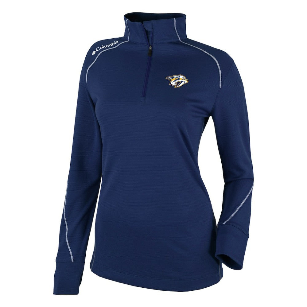 Nashville Predators Columbia Women's Omni-Wick Shotgun 2.0 Quarter-Zip Pullover Top -  NHL Pullover
