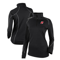 New Jersey Devils Columbia Women's Omni-Wick Shotgun 2.0 Quarter-Zip Pullover Top -  NHL Jerseys