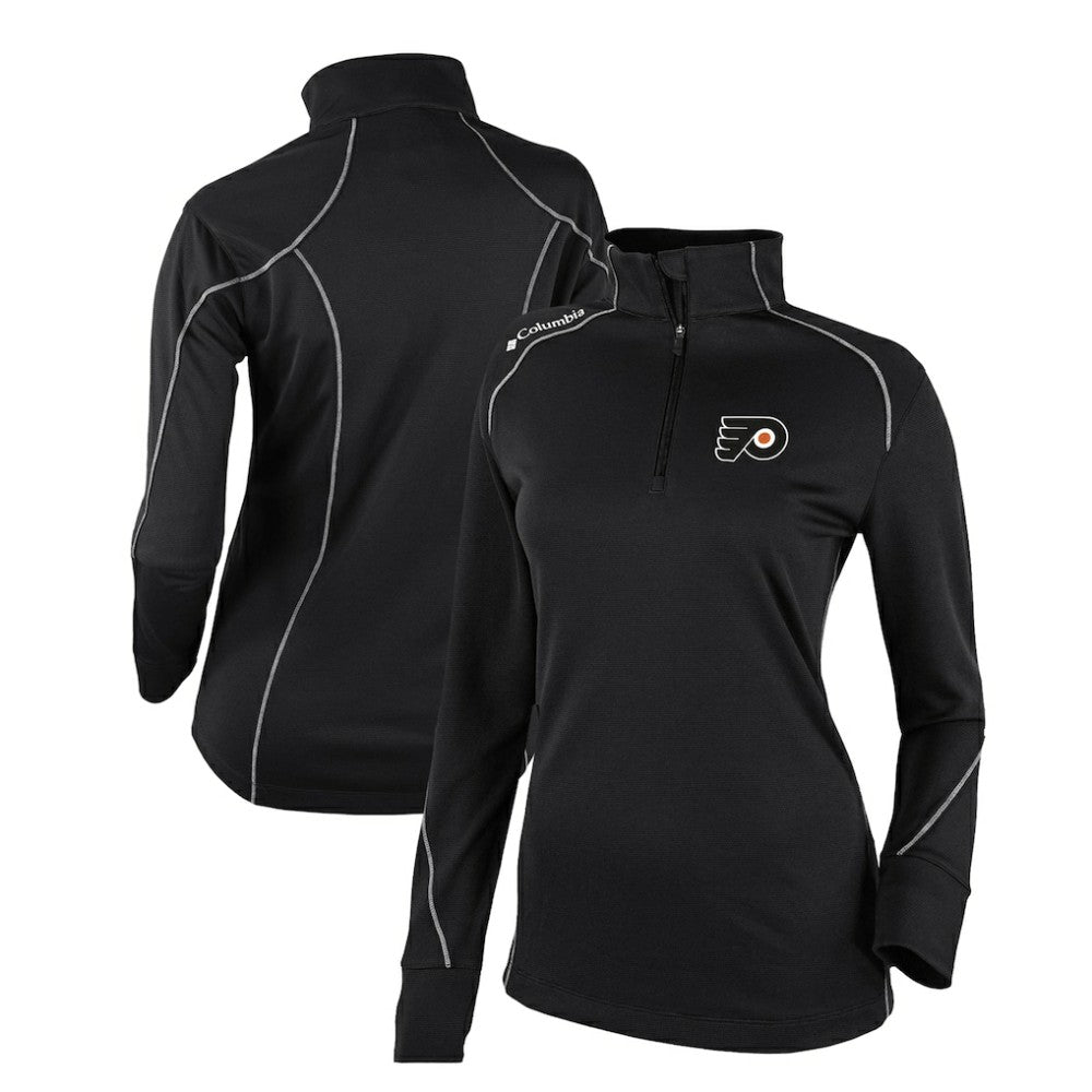 Philadelphia Flyers Columbia Women's Omni-Wick Shotgun 2.0 Quarter-Zip Pullover Top -  NHL Pullover