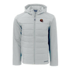 Washington Commanders Cutter & Buck Helmet Evoke Hybrid Eco Softshell Recycled Full-Zip Hoodie Jacket | NFL On sale